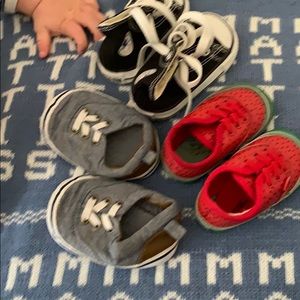 NEW Baby boy shoe bundle! Converse and Gymboree.
